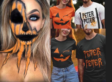 Halloween costume for couples Peter Peter Pumpkin Eater Costume, Halloween Costume For Couples, Costume For Couples, Peter Pumpkin Eater, Couples Costumes Creative, Peter Peter Pumpkin Eater, Peter Pumpkin, Pumpkin Eater, Halloween Baby Shower Theme