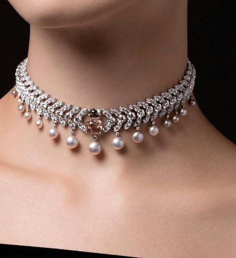 Rolling In The Deep, Beautiful Diamond Necklace, Inside My Head, Diamond Necklace Designs, Diamond Necklace Set, Diamond Jewelry Necklace, Diamond Jewelry Designs, Pearl Jewellery, In The Deep