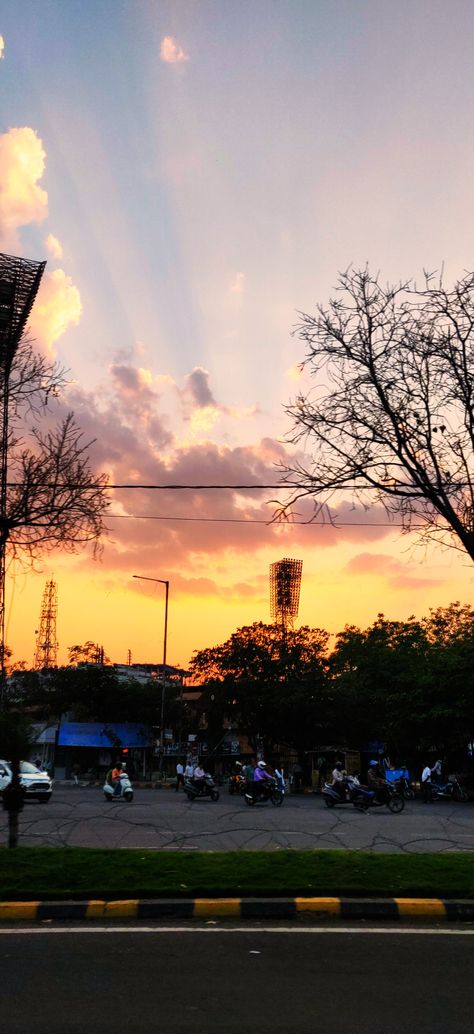 Any place of Hyderabad is adorable and most of it is nature and sunset the most Hyderabad Sunset, Hyderabad Snaps, Hyderabad, Shades, Quick Saves, Nature