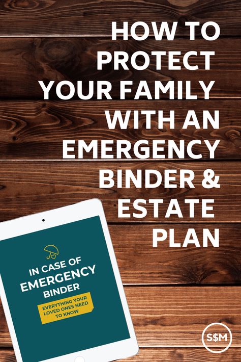 Could you or your spouse handle the finances and details of every day life if the other wasn\'t around? Creating a detailed emergency binder and estate plan can make things just a little easier for you and your loved ones in a crisis. Here\'s what you have to do to get started. #smartmoneymamas #emergencyplan #estateplanning Estate Planning Checklist Free Printable, Emergency Documents, In Case Of Emergency Binder, Emergency Preparedness Binder, Life Management Binder, Family Emergency Binder, How To Stay Organized, Estate Planning Checklist, Family Organization