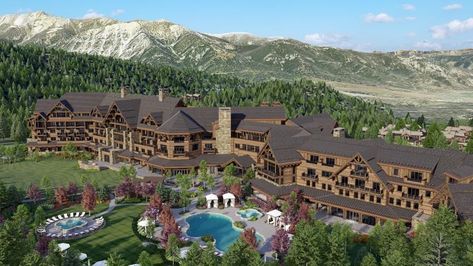 Montage To Bring First Ultra Luxury 5 Star Resort And Residences To Big Sky Montana Resort Management, Big Sky Resort, Yellowstone Club, Big Sky Montana, Ultra Luxury, Mountain Bike Trails, Sky Photos, Big Sky, Yellowstone National