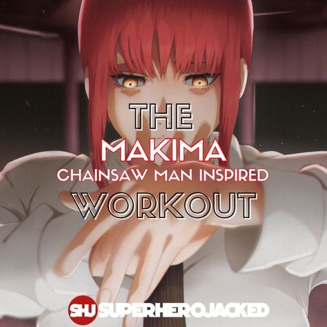 Makima Workout: Train like The Chainsaw Man Devil Hunter! | Workout, Superhero workout, Gym workout planner . #Anime_Workouts #Anime_Workout #Character_Workouts #Most_Popular_Anime_Characters Fairy Tail Workout, How To Get Body Like Anime Workout, Anime Character Workout, Workout Superhero, Workout Anime, Anime Workouts, Anime Workout, Character Workouts, Most Popular Anime Characters