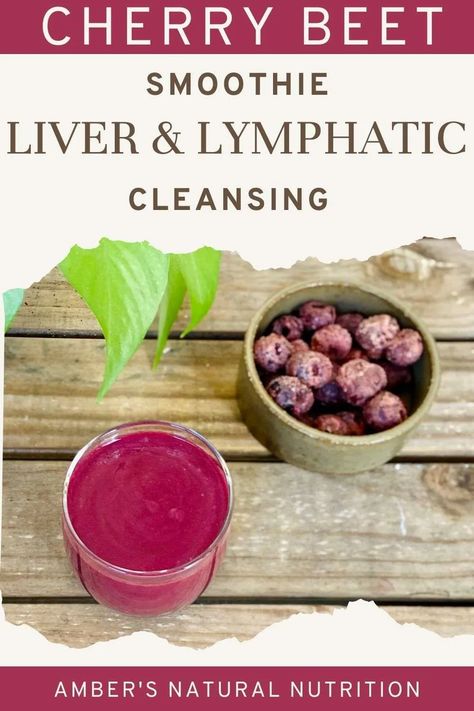 This cherry beet smoothie with pomegranate is great for improving lymph flow and promoting bile flow for liver detox. It is great for gut health, nutrient dense and so damn yummy. Combining cherries with beets makes the best liver cleansing and antioxidant rich smoothie ever! Liver Cleanse Smoothie, Paleo Smoothies, Cherry Smoothie Recipes, Lymph Flow, Liver Cleansing, Food That Causes Inflammation, Super Foods List, Raw Beets, Juice Cleanse Recipes