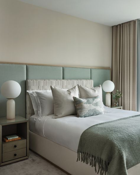 30 colours celebrating 30 years of design excellence. Each shade in The Couture Collection commemorates a year of @howesandlandino’s design journey. The bedroom walls are painted in Cashmere—as soft and warm as its namesake, this pale taupe is rich and enveloping. #graphenstonepaints #graphenstonepaintsuk #purifyingpaints #couturecollection #howesandlandino #cashmere Marine Bedroom, Cashmere Bedroom, Bedroom Walls, S Design, The Bedroom, Couture Collection, Bedroom Wall, 30 Years, A Year