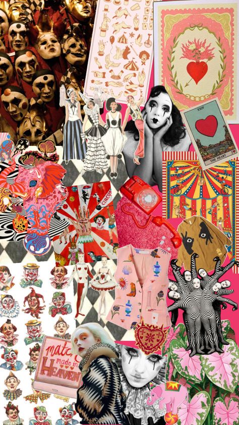 Moodboard for a day x Circus Circus Moodboard, Mood Boards, Circus