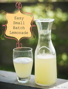 Easy Small Batch Lemonade  ADD STRAWBERRY!! Batch Lemonade, Easy Lemonade, Cranberry Smoothie, Sugar Free Yogurt, Honey Lemonade, Different Kinds Of Fruits, Tolerate It, Honey Water, Yogurt Flavors