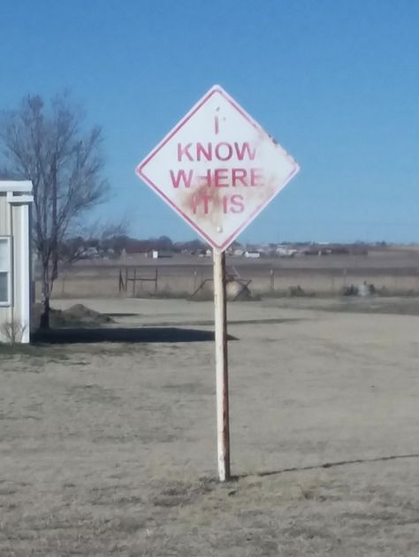 oh, possum! (🏳️‍⚧️ rights!!) on Twitter: "I’m beginning a collection of signs that give off an ominous horror energy… " Spooky Signs, Creepy Core, All We Know, Road Signs, Guy Names, Street Signs, The Signs, Funny Fails, A Sign