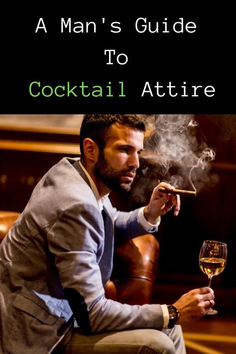 The ultimate cocktail attire style guide for men is just a click away. #mensstyle #menswear #cocktailparty #mensfashion Men Cocktail Party Outfit, Cocktail Dress Men Style, Guys Cocktail Attire, Cocktail Attire For Men Parties, Evening Cocktail Attire Men, Cocktail Chic Attire For Men, Semi Formal Cocktail Attire Men, Men’s Cocktail Attire Evening, Men’s Cocktail Party Attire