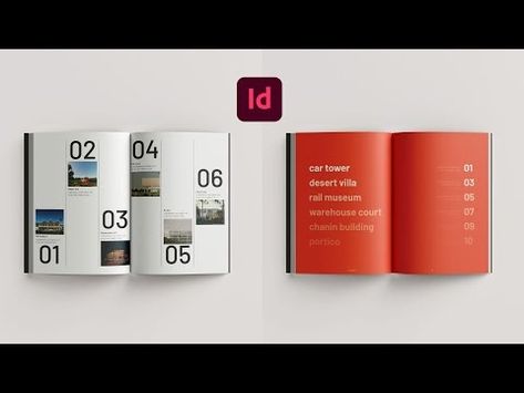 Portfolio Table Of Contents, Table Of Contents Template, Indesign Tutorials, Table Of Content, Architecture Portfolio, Table Of Contents, The Table, Architects, Portfolio