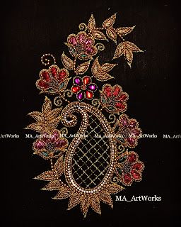 My embroidery works Small Flower Design, Birds Embroidery Designs, Hand Beaded Embroidery, Flower Drawing Design, Jewelry Design Drawing, Colorful Rangoli Designs, Embroidery Design Download, Diy Embroidery Patterns, Embroidery Works