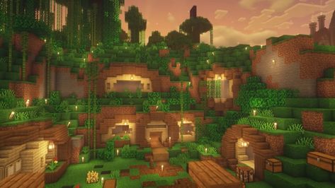 Grian Minecraft Builds, Minecart Ideas, Hermitcraft Builds, Minecraft Hobbit Hole, Aesthetic Buildings, Interior Minecraft, Smile Because It Happened, Minecraft Village, Minecraft Aesthetic