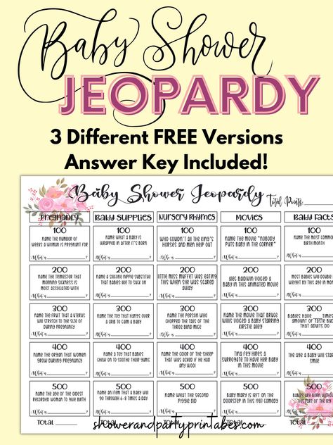 Baby Shower Jeopardy Questions And Answers, Baby Jepordy Questions And Answers, Baby Shower Jeporady, Baby Jeopardy Questions And Answers, Baby Shower Jeopardy Questions, Jeopardy Game Questions And Answers, Jeopardy Questions And Answers, Baby Shower Questions, Baby Shower Jeopardy