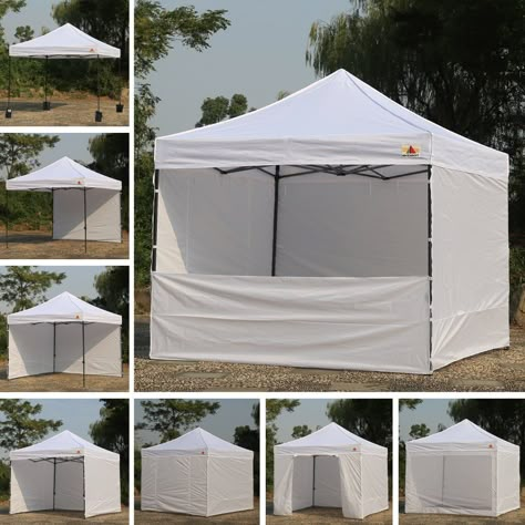 MUST BUY Amazon.com : Abccanopy 10-feet By 10-feet Festival Steel Instant Canopy, Commercial Level, with Wheeled Storage Bag, 6 Removable Zipper End Walls, Bonus 4x Weight Bag (white) : Patio, Lawn & Garden Market Canopy Display, Canopy Party, Art Festival Booth, Wall Canopy, Food Stall Design, Art Fair Display, Portable Gazebo, Market Stall Display, Art Fair Booth