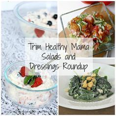 Darcie's Dishes: Trim Healthy Mama Salad and Dressings Roundup // A delicious collection of 38 THM compliant salads and dressings. Trim Healthy Mama Salads, Thm Salad, Thm Salads, Thm Lunch, Budget Friendly Kitchen, Thm Meal Plans, Trim Healthy Mama Recipe, Trim Healthy Mama Diet, Thm Dinner