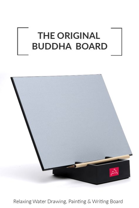 Learning the Beautiful Art of Letting Go with Buddha Board Buddha Board, Zen Den, Art Of Letting Go, Bamboo Brush, Water Drawing, Writing Boards, Art Activity, Learning To Let Go, Clear Mind