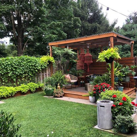 Small Gazebo, Small Patio Design, Backyard Gazebo, Patio Shade, Backyard Pergola, Patio Gazebo, Backyard Retreat, Pergola Patio, Small Backyard Patio