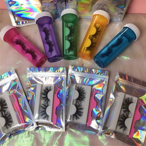 Diy Gifts To Sell, Perfect Eyelashes, Packaging Ideas Business, Small Business Inspiration, Small Business Planner, Best Small Business Ideas, Eye Lash Packaging, Eyelash Packaging, Custom Bottles