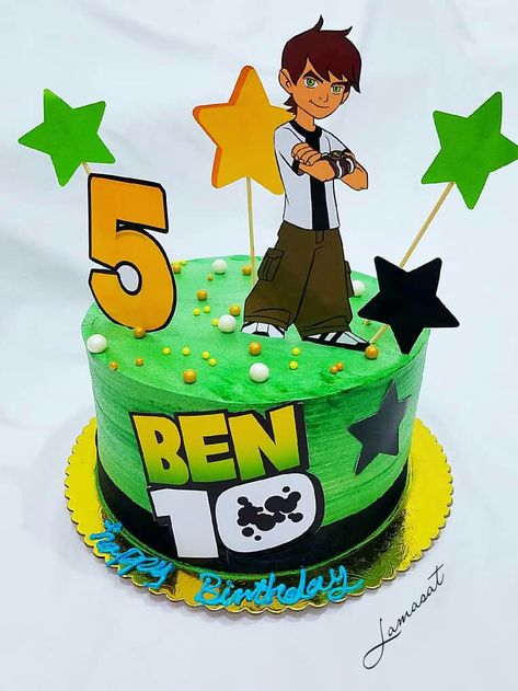 Ben 10 Cakes For Boys, Paw Patrol Birthday Cake Boys, Cake Lion, Toddler Cake, Ben 10 Cake, Ben 10 Birthday Party, Doll Cake Designs, Cake Themes, Ben 10 Birthday