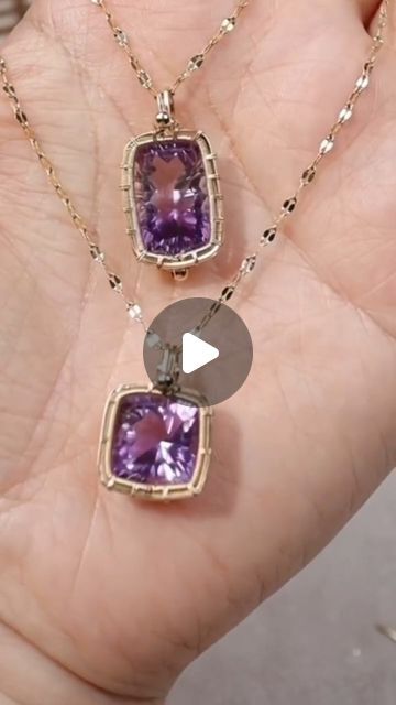 Twisted Jewelry, Purple Crystal Necklace, Wrapping Tutorial, Twist Jewelry, Wire Wrapping Tutorial, Purple Crystal, April 11, Purple Crystals, Wire Wrapped Pendant