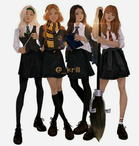 Harry Potter Uniform, Citate Harry Potter, Halloween Parejas, Hogwarts Outfits, Harry Potter Oc, Harry Potter Girl, Harry Potter Images, Images Harry Potter, Harry Potter Artwork