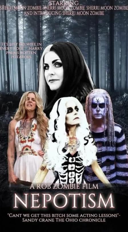 Rob Zombie Movies, Sherri Moon Zombie, Rob Zombie Film, Sheri Moon, Acting Lessons, Zombie Movies, Rob Zombie, Zombie, Favorite Movies