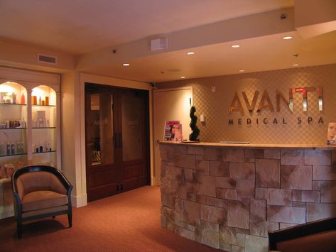 Medical Day Spa Interior Designer: Avanti Medispa on Behance Ayurvedic Spa Design, Medspa Design, Medspa Branding, Day Spa Decor, Spa Design Interior, Esthetician Spa, Ayurvedic Spa, Spa Room Decor, Spa Interior Design