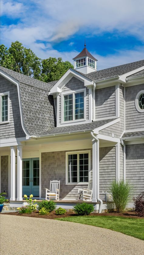 Down to the last detail, Beach House Shake® has natural color variations, genuine saw cuts, and detailed grain patterns of natural cedar shingles. Shingle Patterns Cedar Siding, Beach House Shake Siding, Farm Ponds, Farm Pond, Cedar Shake, Shake Siding, Cedar Shakes, Cedar Siding, Cedar Shingles