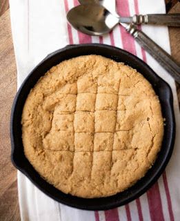 BYU Dutch Oven and Camp Cooking: Peanut Butter Cookie Wedges Peanut Butter Skillet Cookie, Camper Food, Cast Iron Skillet Recipes Dinner, Best Snickerdoodle Cookies, Skillet Desserts, Recipe For Christmas, Healthy Oatmeal Cookies, Cinnamon Roll Cookies, Iron Skillet Recipes