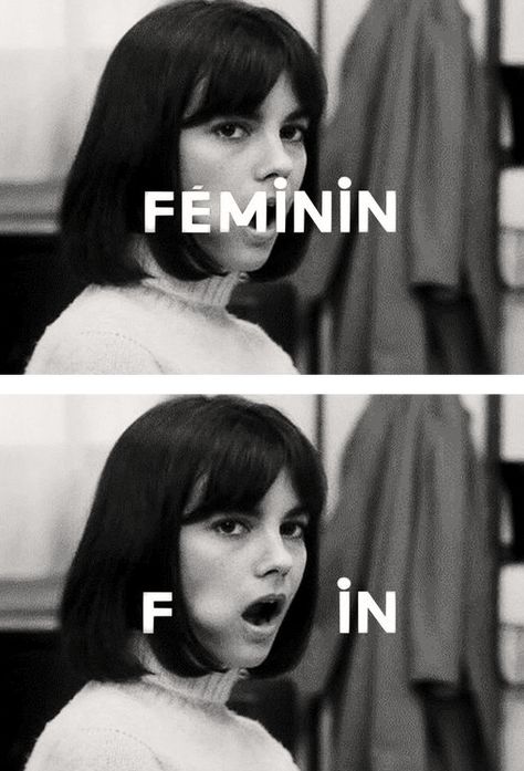 Chantal Goya in 'Masculin Féminin' by Jean-Luc Godard (1966) Chantal Goya Masculin Feminin, Chantal Goya, Francois Truffaut, French New Wave, Jean Luc Godard, Septième Art, Masculine Feminine, French Cinema, French Films