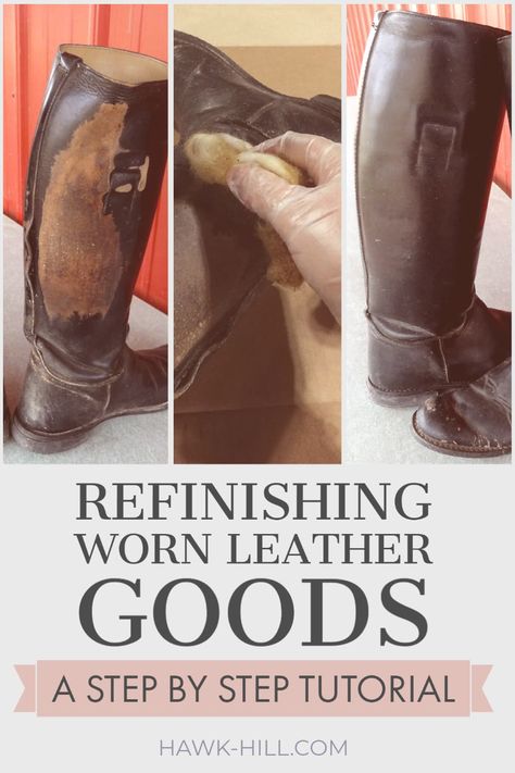 Shoe Repair Diy, Leather Boots Diy, Leather Shoe Repair, Upcycle Shoes, Boots Diy, Shoe Makeover, Old Boots, Shoes Hack, Repair Clothes