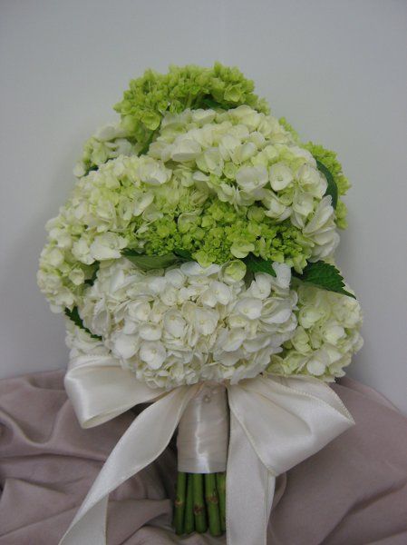 love hydrengas Green Hydrangea Bouquet, Green Hydrangea Wedding, Hydrangea Bridesmaid Bouquet, Wedding Flowers Gypsophila, Hydrangea Bridal Bouquet, September Wedding Flowers, Modern Bridal Bouquets, Coral Wedding Flowers, Daisy Wedding Flowers