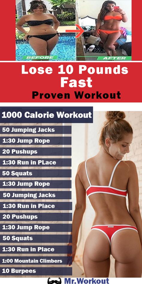 Lose weight fast with this workout! Do this fat shredding workout once-three times a day and you'll burn 1000 calories in one workout! You must also watch your diet, but this workout will help you shred the fat you want to lose! SAVE THIS PIN so you always have it and CLICK THE LINK!! #fitness #mrworkout #loseweight Sports That Burn The Most Calories, Lose 1000 Calories A Day, Workout Burn 1000 Calories, Cardio Burn 1000 Calories, How Much Calories To Burn A Day, Fast Calorie Burning Workout, Workout To Burn 1000 Calories, Shred Weight Quick, But Fat Burning Workout