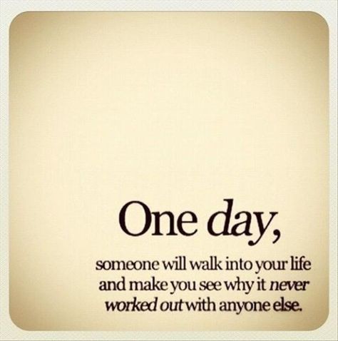 One day someone will walk into your life and you will know why it never worked out with anyone else~~> it didn't work out with anyone else because it wasn't meant to... i didn't know it, but my soul was waiting on you ❤ Inspirational Divorce Quotes, Polish Girl, Divorce Quotes, Life Quotes Love, E Card, Quotable Quotes, A Quote, Cute Quotes, Great Quotes