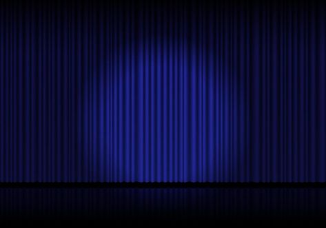 Blue Stage Background, Opera Background, Curtains Background, Theater Stage, Stage Background, Theatre Stage, Blue Curtains, Tree Saw, Heart Tree