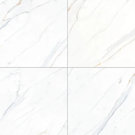 Supreme Tile Natural + 24" x 24" Porcelain Marble Look Wall & Floor Tile | Wayfair Marble Texture Tile, Living Room Floor Tiles, Glossy Tiles, Floor Tiles Texture, Tile Texture, Interior Design Sketches, Best Floor Tiles, Bathroom Redesign, Tiles Wall