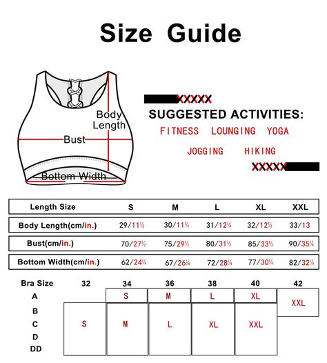 Sports Bra Size Chart, Technical Seamless Sports Bra For Gym, Technical Sports Bra, Sweat Resistant For Workout, Sport Bras, Bra Chart, Sports Bra With Seamless Design, Cheap Bra-friendly Sportswear Tops, Sports Bra Technical Drawing, Sports Bras