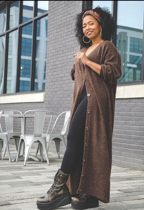 Fall Boho Outfits Black Women, Plus Size Boho Chic, Cozy Business Casual Outfits, Plus Size Earthy Outfits Winter, Plus Fall Fashion 2023, Plus Boho Outfits, Casual Thanksgiving Outfits Women, Plus Size Fall Outfit Ideas 2024, Work Fall Outfits Women