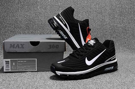 Nike Air Max 360 Running Women Men Shoes Black White Nike Air Max 360, Air Max 360, Nike Air Max 98, Cheap Nike Air Max, Nike Air Max For Women, Women Men Shoes, Running Shoes Nike, Nike Shoes Women, Nike Air Max 90