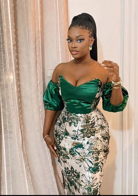 Brocade Asoebi Styles 2024, Brocade Gown Styles, Brocade Styles, Aso Ebi Lace Styles, Classy Short Dresses, Nigerian Lace Styles Dress, Nigerian Lace Styles, Traditional Wedding Attire, African Print Dress Ankara