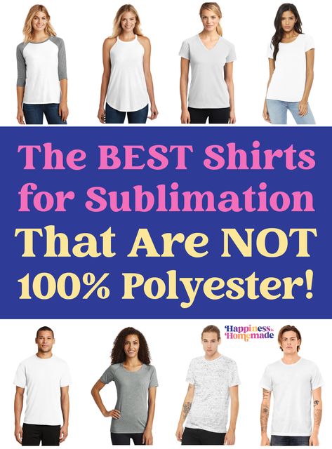 Where To Buy Sublimation Shirts, Best Sweatshirts For Sublimation, Best Sublimation Shirts, Sublimation Cheat Sheet Free, Best Shirts For Sublimation, Full Sublimation Shirt Design, Sublimation On Cotton T Shirts, Dye Sublimation Ideas, Sublimation Projects Ideas