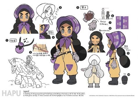 pokemon-art-5 Pokemon Concept, Pokémon Characters, Pokemon Game Characters, Character Model Sheet, Character Model, Model Sheet, Concept Art Character, Game Concept Art, Pokemon Drawings