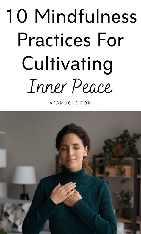 How To Have Peace Of Mind- 10 Ways - Afam Uche How To Get Peace Of Mind, How To Have Peace Of Mind, Avoiding People For Peace, How To Achieve Inner Peace, Manifesting Mental Peace, Supportive Friends, Positive Habits, Mindfulness Practice, Mindful Living