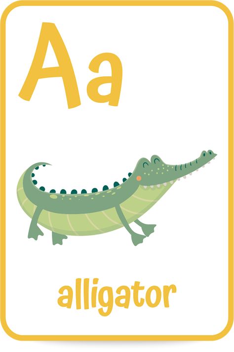 Animals Starting With Letter A, Animals That Start With A, A Words For Preschool, Words With Letter A, Letter A Flashcards, A For, Preschool Letter A, Words Starting With A, Flashcard Template