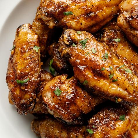 These crispy Tequila Lime Chicken Wings are baked to perfection, and then coated in a zesty tequila-infused lime glaze. Great for game day and summer events!