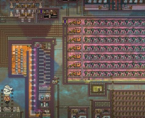 Oxygen Not Included - Guide to More Simple Chlorine Room Oxygen Not Included Base Layout, Oxygen Not Included, Plant Lights, Plant Lighting, Room With Plants, Plant Decor, Random Things, Tips And Tricks, Gaming