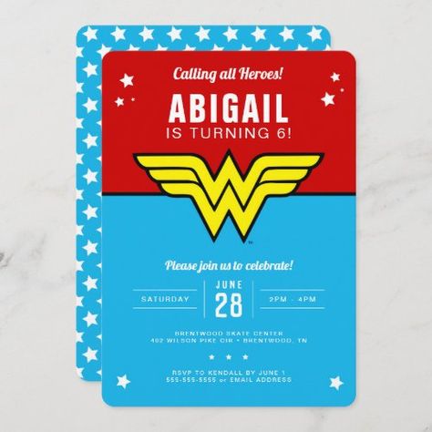 https://www.zazzle.com/superhero_corgi_puppy_birthday_party_invitation-256651119552511184?rf=238291872328964284 Superman Happy Birthday, Wonder Woman Birthday Party, Wonder Woman Party, Wonder Woman Birthday, Superhero Birthday Invitations, Birthday 5, Woman Birthday, Birthday Cartoon, Woman Birthday Party