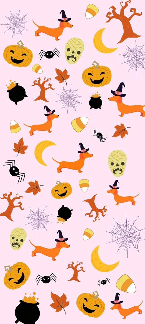 Dachshund, mini dachshund, dachshund wallpaper, dachshund aesthetic, Halloween dachshund iPhone wallpaper Dachshund Iphone Wallpaper, Halloween Dachshund Wallpaper, Halloween Dogs Wallpaper, Dachshund Wallpaper Iphone, Dachshund Wallpaper, Cute Background Pictures, Arte Dachshund, Halloween Dachshund, Dachshund Halloween