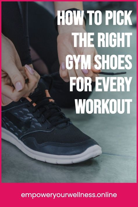 Gym shoes are an essential piece of gear for your fitness. Wearing the right type of athletic shoes for each fitness activity is can help you get more out of the workout and prevent injuries. Click to read this in-depth article that will guide you through how to choose the best workout shoes for any workout. Best Shoes For Weight Lifting Gym, Best Workout Shoes For Women Gym, Training Shoes For Women Gym, Cute Gym Shoes For Women, Best Gym Shoes Woman, Best Workout Shoes For Women, Lifting Shoes For Women, Gym Shoes For Women, Gym Shoes Outfit