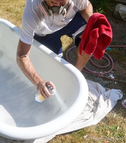 redoing the inside of tub Tub Refinishing, Claw Tubs, Old Bathtub, Refinish Bathtub, Cast Iron Tub, Tub Ideas, Dekor Diy, Bathroom Tub, Upstairs Bathrooms