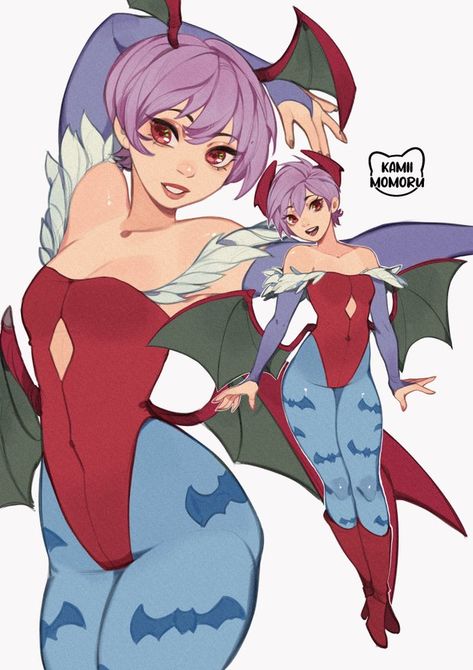 Kamii 💕 on X: "Vampire girl " / X Morrigan And Lilith, Lilith Darkstalkers, Lilith Aensland, Juri Street Fighter, Morrigan Aensland, Vampire Girl, Capcom Art, Monster Girls, Vampire Girls